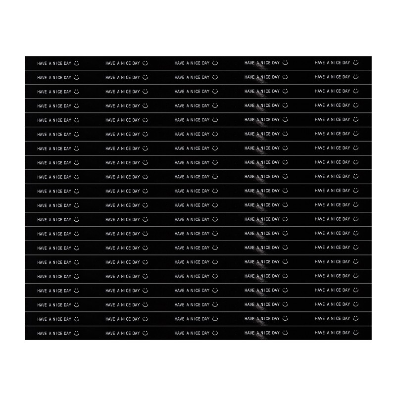 Pegatinas negras en inglés (100 pegatinas) - Accesorios