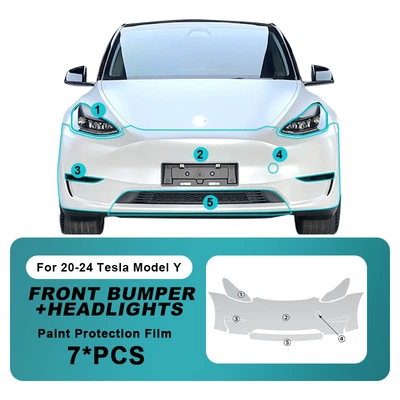 Special Tesla modelY TPU Invisible Paint Protective Film for Cross-border Trade Special Car (Car paint protective film) - package-a-tesla-modely-2020-2024