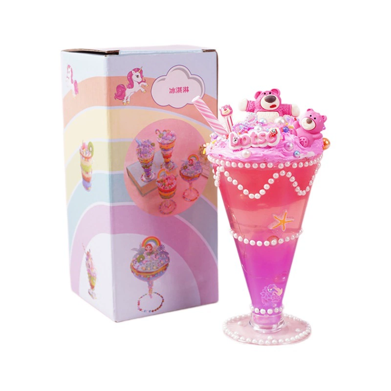 Materials set for ice cream, dessert toy, DIY