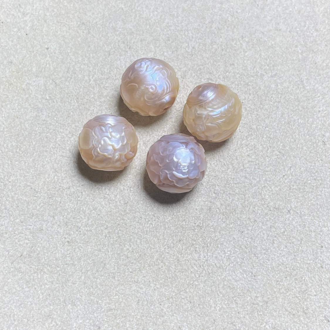 Натуральный жемчуг резьба по дереву