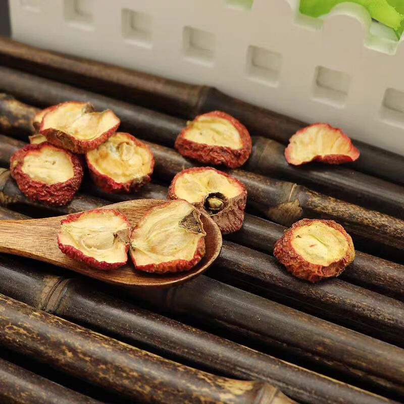 Dried Hawthorn Slices with Seed Shan Zha 500g Crataegus Fruit for Herbal Tea and Decoction specifications