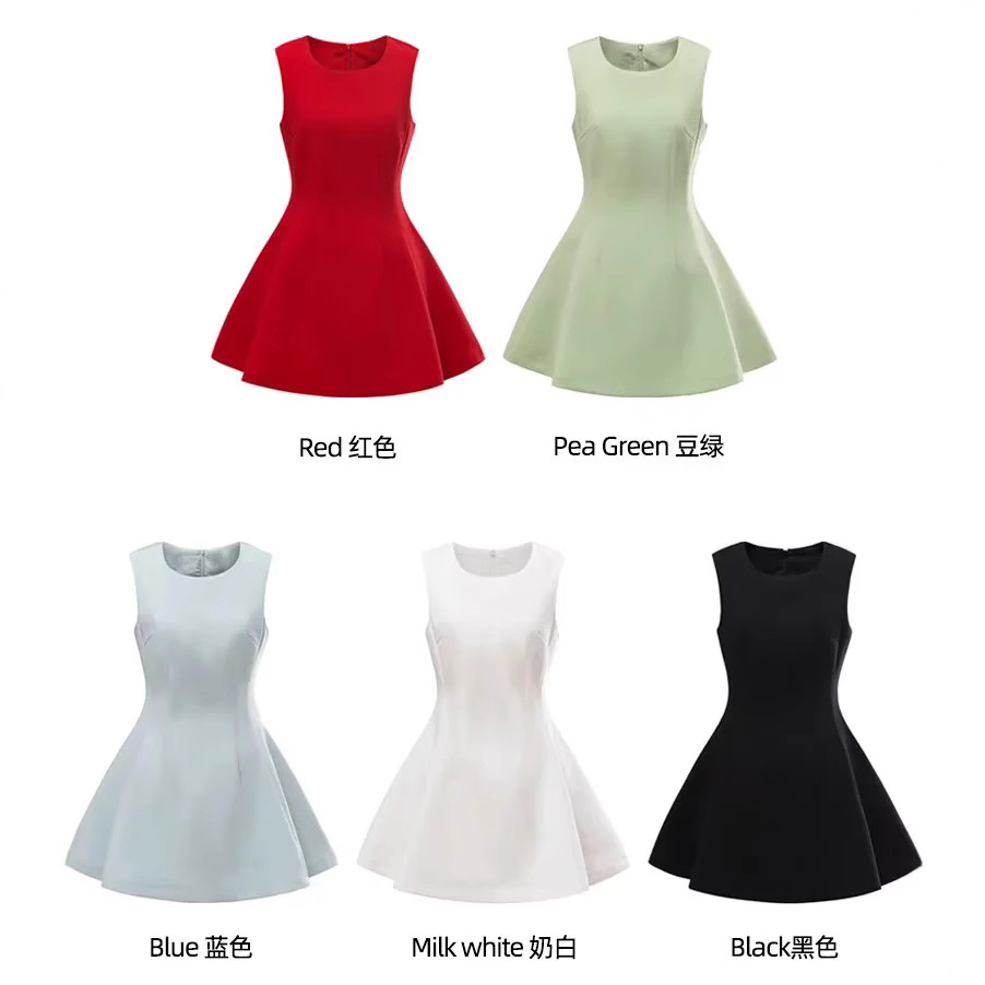 Brace with a round collar sleevless