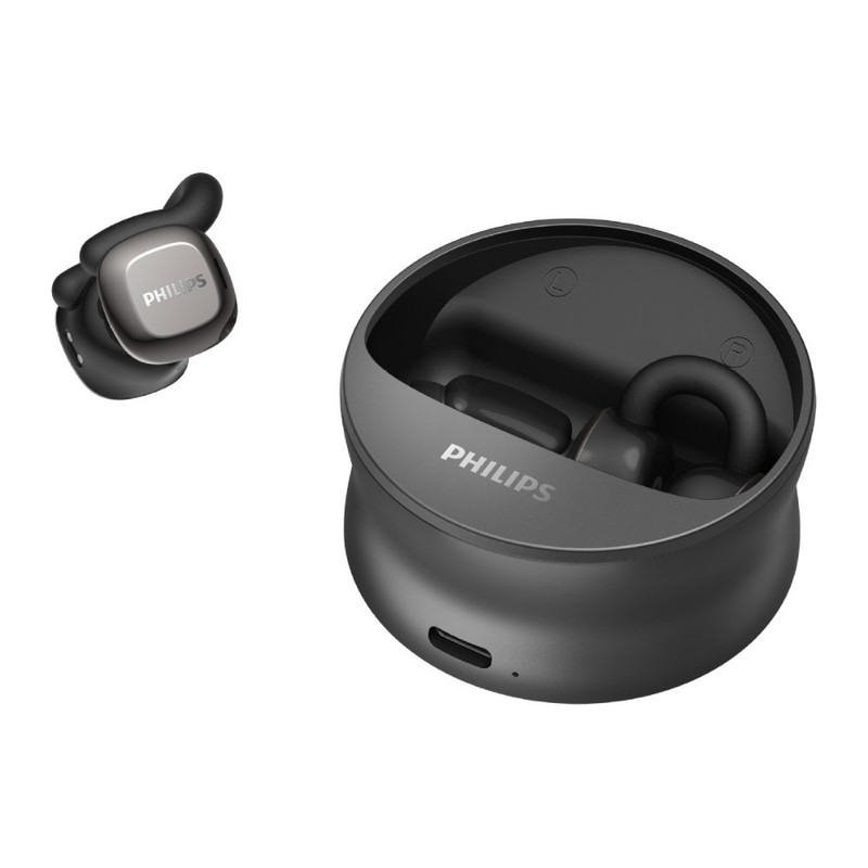 フィリップス Bluetooth ヘッドセット イヤークリップ トゥルー ワイヤレス オープン イヤーフック TAQ4220|undefined