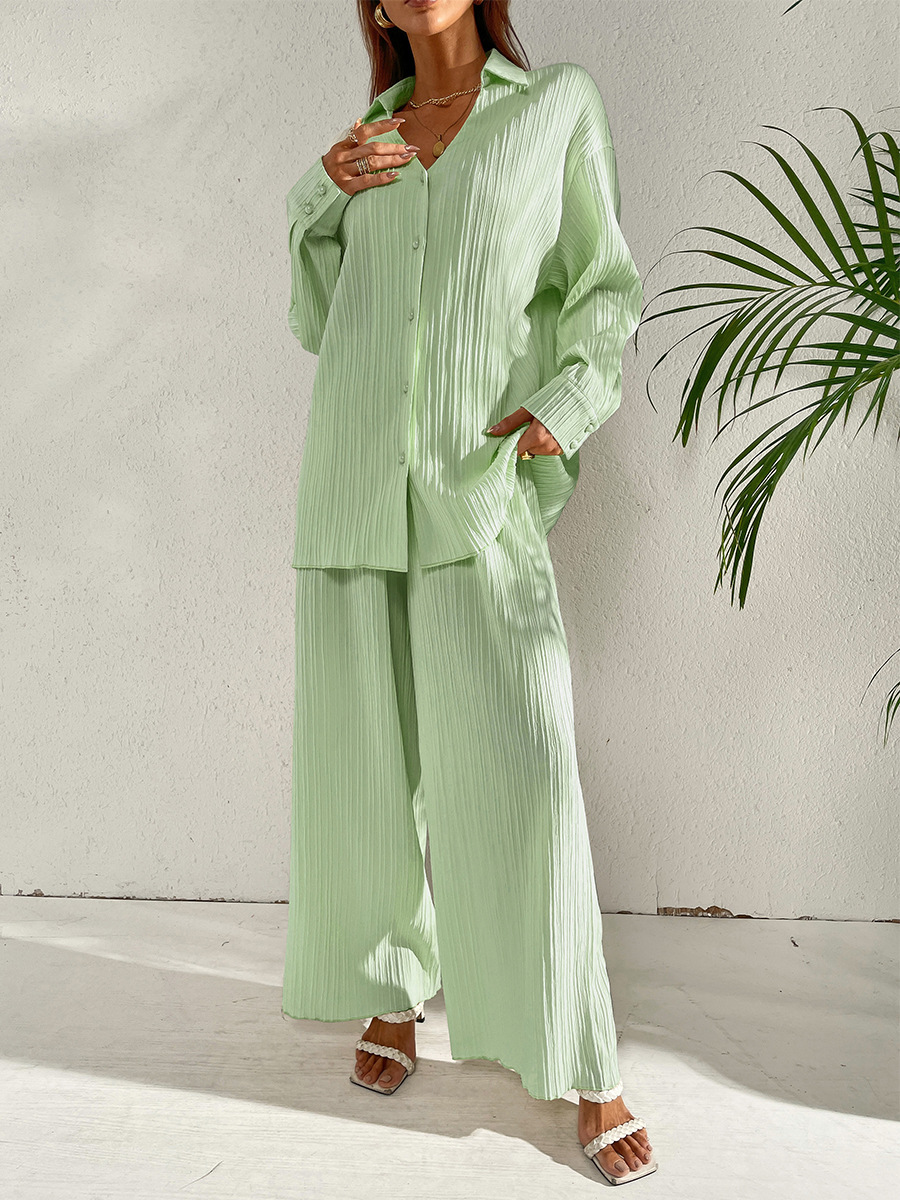 546g Weight Long Sleeve Sleeve Length 4-Way Stretch Fabric, Cotton Silk, Polyester Fabric Type Pant Co-ord Set Sets Type 2 Piece Set Quantity Daily Occasion Breathable Function Regular Fit Fit Type Solid Color Pattern Spring, Autumn Season Women'S Gender Patchwork Design Fashion Style Daily Women'S Fashion Solid Color 4-Way Stretch Fabric Cotton Silk Polyester Patchwork Pant Co-ord Set Pants Sets 12