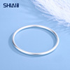 Silver bracelet, retro accessory, 925 sample silver, silver 999 sample, internet celebrity, simple and elegant design