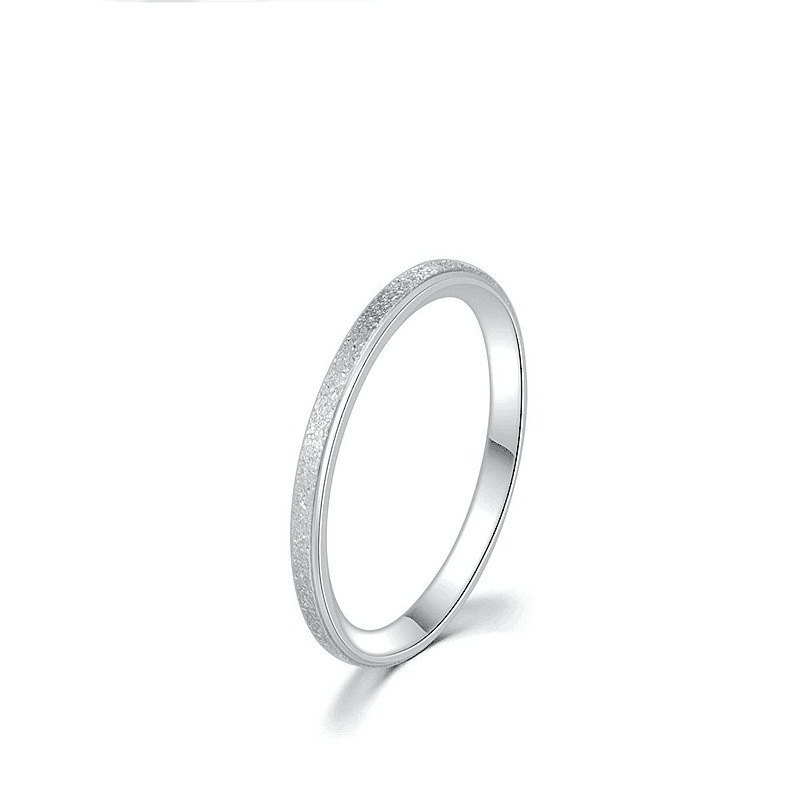 Rhinestones Inlay Material Rings Classification Real Gold Plated 201 Stainless Steel PVD Coated Rhinestones Solid Color Waterproof Non Tarnish Simple Style Rings For Women'S