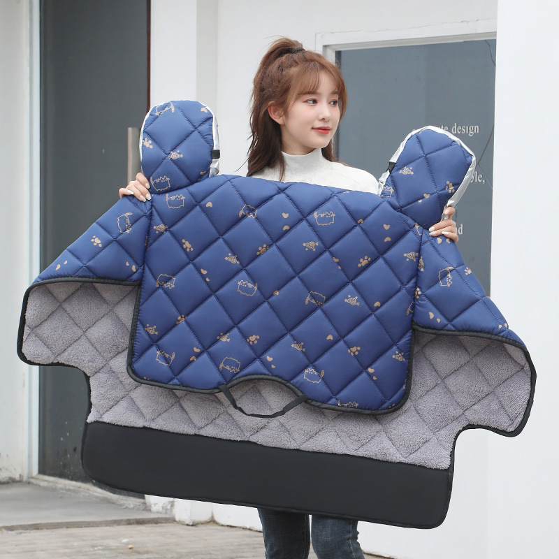 藏青猫脚掌【侧翼加宽加绒】时尚款