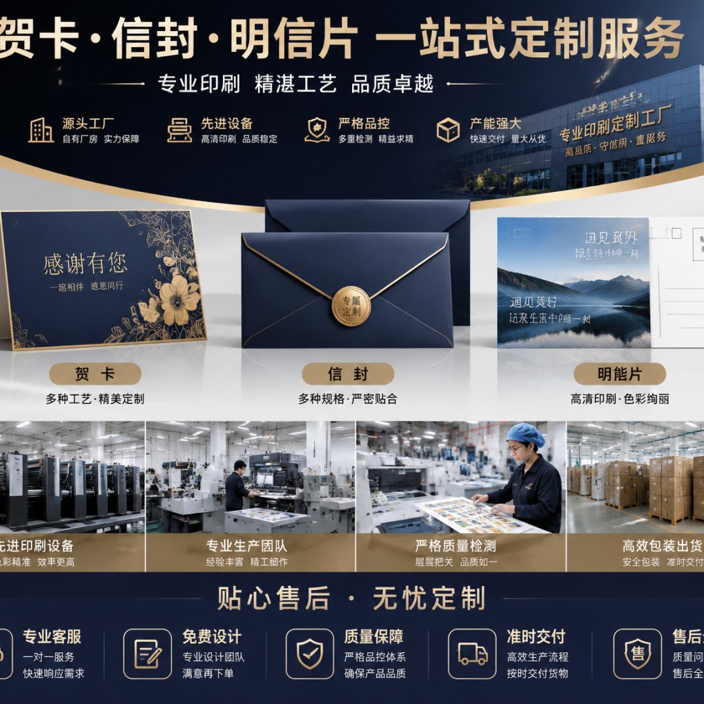 Greeting card, high-end business blessing and gratitude card with envelope, creative birthday gift for employees, and a welcome gift for new employees