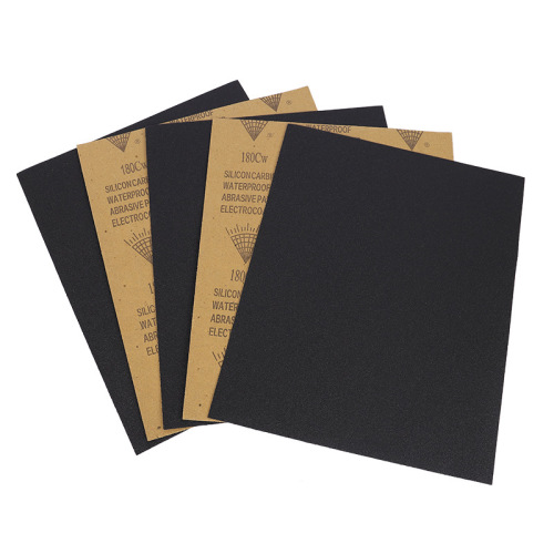 Diamond Star brand black sandpaper wholesale water sandpaper hand polished woodworking foreign trade brand 60-2000 water sandpaper