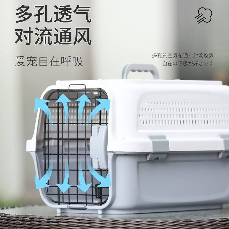 Transportadora para Gatos, Jaula Portátil para Gatos, Suministros para Mascotas, Bolsa para Gatos para Coche, Caja de Viaje con Ruedas, Transpirable