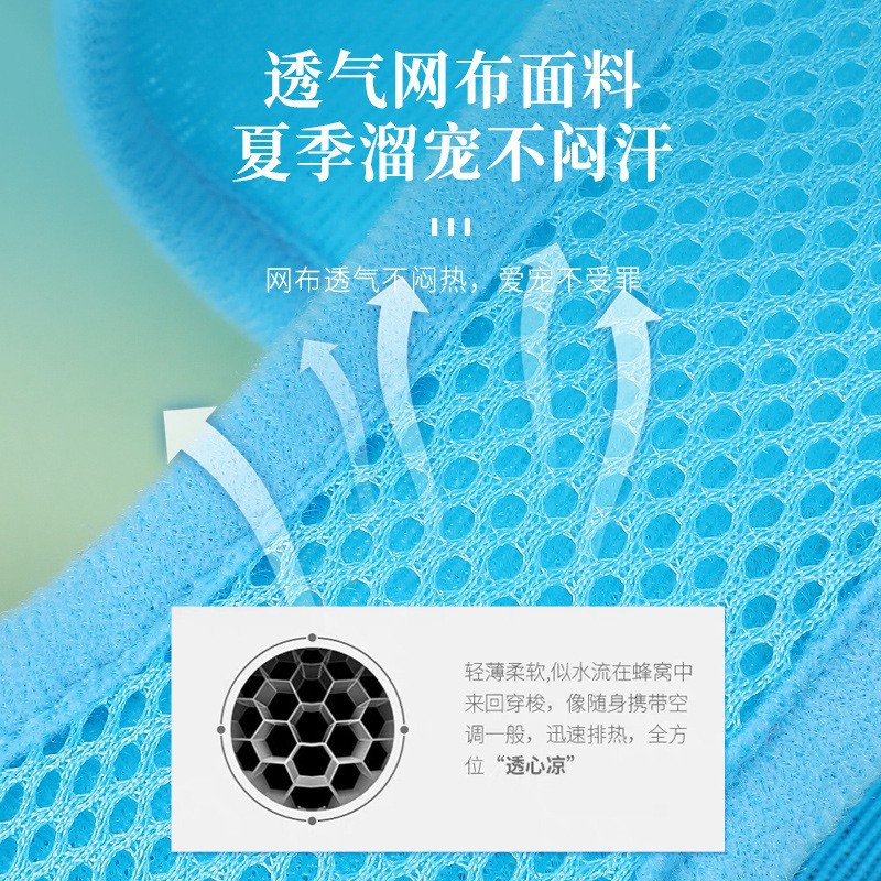 Suministros para mascotas nueva mascota pecho Correa chaleco perro Correa reflectante transpirable perro cuerda en stock al por mayor