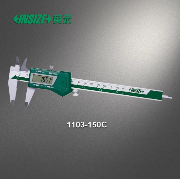 INSIZE英示电子数显卡尺绝对编码高精度游标卡尺不锈钢 1103