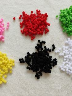 6mm��ɫ���]ë�q���~���^�Vë��diy�q����b�o�����q���b�ë��