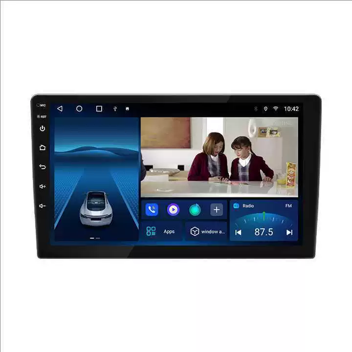 Универсальная автомобильная система TS18 с 8‑ядерным Android, большой экран, 360° панорамный навигатор «всё в одном», поддержка CarPlay