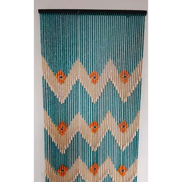 2023 new classical classical blue wave bamboo door curtain, factory direct sales in stock 2023 new classical classical blue wave bamboo door curtain, factory direct sales in stock