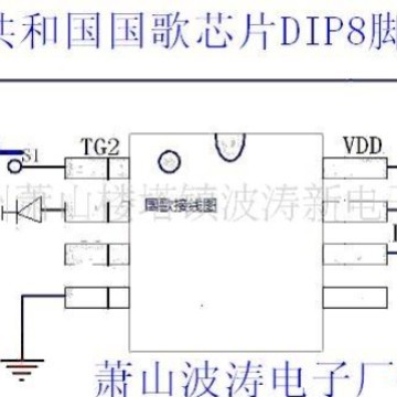 130*93707726波涛IC新元件厂供音乐IC义勇军进行曲也是后来的国歌