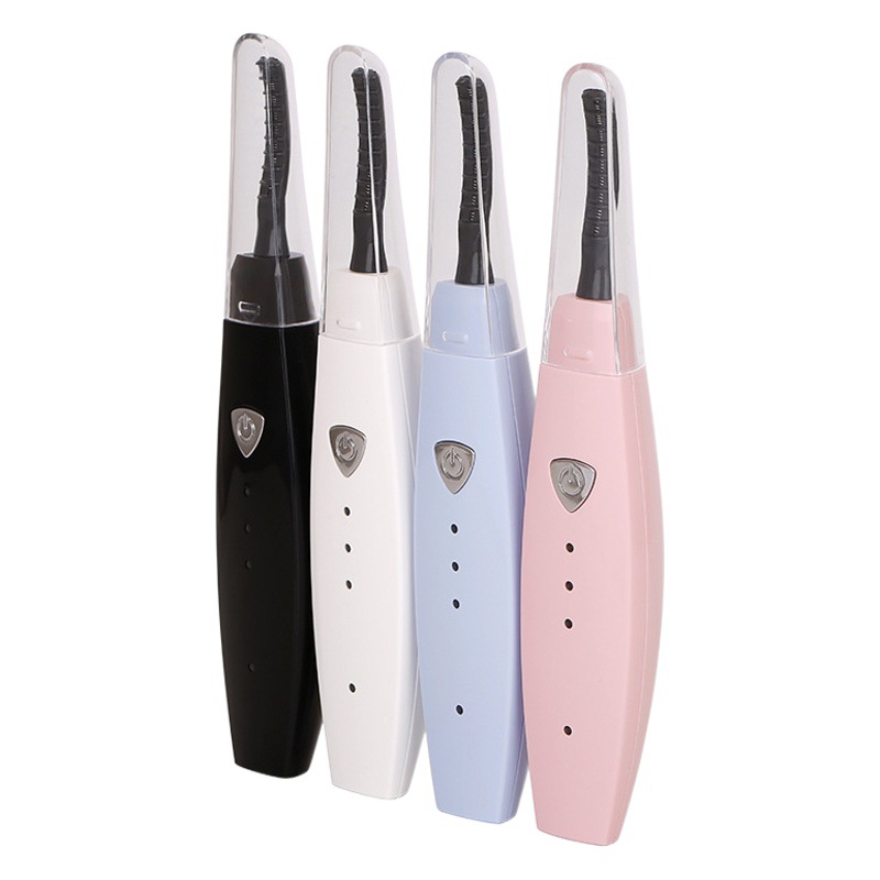 Nuevo rizador eléctrico de pestañas rizador eléctrico rizador de pestañas de carga USB