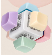 Special-shaped six-key white shell 9-10