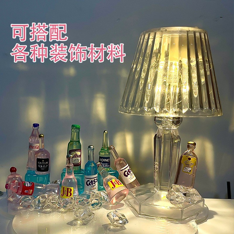 diy奶油胶小夜灯儿童手工制作氛围小台灯LED创意水晶灯生日小礼物