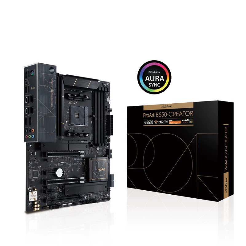 Applicable workstation AMD ASUS ProART B550-Creator Industry Main Board supports 5000 Series
