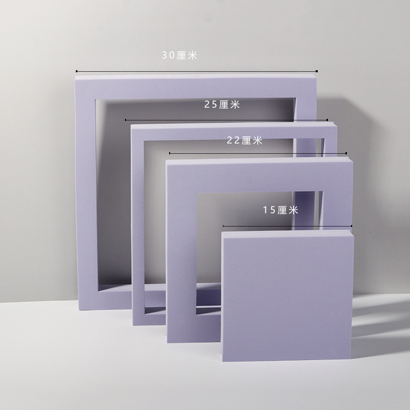 Cubo fotografía props ins Internet celebridad tridimensional joyería belleza Decoración Comida decoración Fondo paño