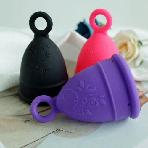 Silicone menstrual cup menstrual cup replacement sanitary napkin napkin reusable Amazon hot products wholesale