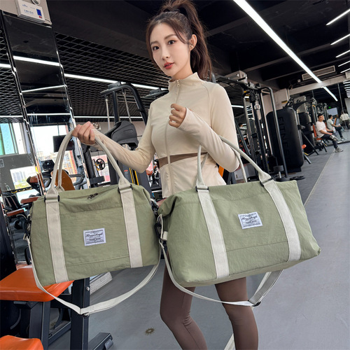 Cross-border direct selling dry-wet separation fitness sports bag large capacity travel bag wholesale with logo printing