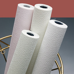 10米防水防潮牆貼硅藻泥牆紙3D北歐風純色自粘臥室背景牆簡約壁紙