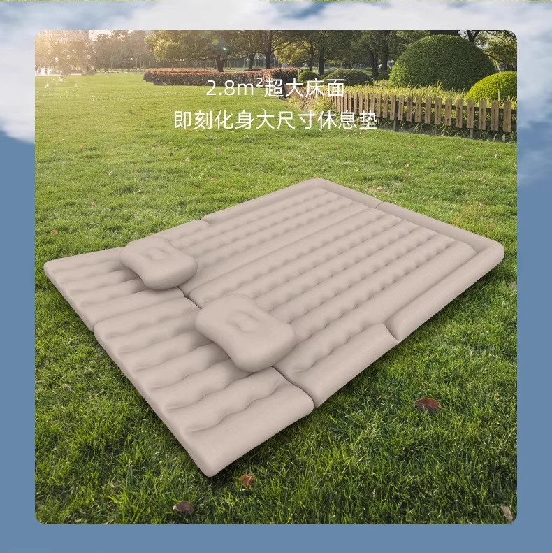 Long-distance travel essential】SUV car inflatable bed, trunk air mattress, in-car sleeping essential
