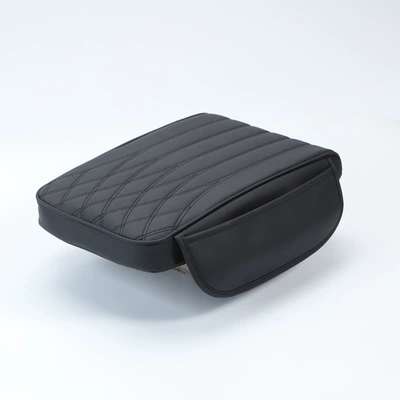2023 Explosive Car Good Car Elevated Storage Armrest Box Mat Memory Foam Car Storage Box Mat Elevated Mat (Armrest box pad) - classic-black