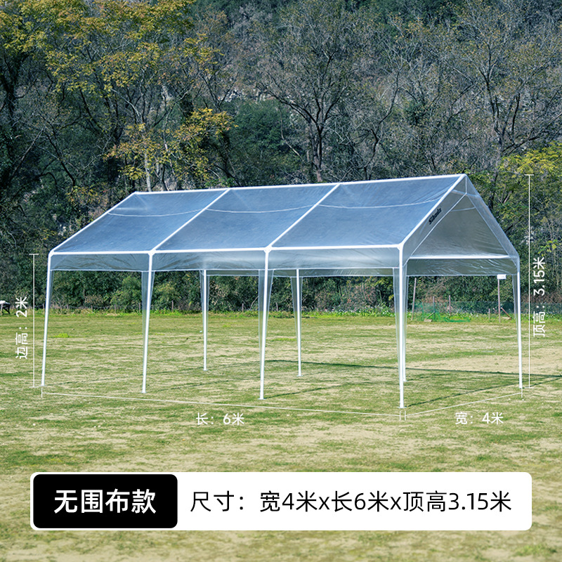 Tienda de mercado de celebridades de Internet al aire libre, toldo, carpas transparentes, parabrisas de otoño e invierno, restaurante a prueba de frío, jardín de flores
