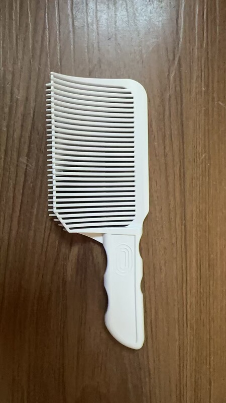 クロスボーダーメンズフラットヘッドバリカンコームヘアカットツールフラットヘッドバリカンコームポジショニングスタイリングヘアカットヘアコーム|undefined