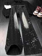 cleanfit��ɫ��īˮϴ΢��ţ��ѝ��Ů����ʽ�߽�vibe�L��ֱͲѝ��