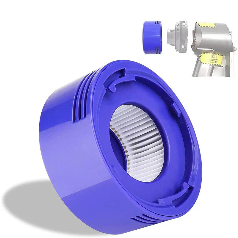 Соответствует аксессуарам для пылесоса Dyson Dyson Vacuum Machinery V7 V8 Madam Host Host Blocking Cover Circle Circle Filter Element
