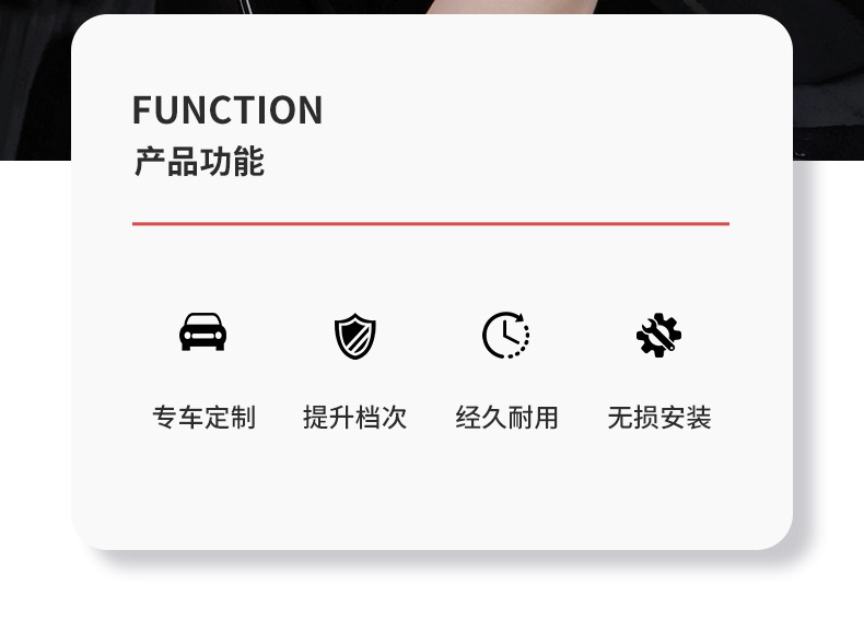 Suitable for Mercedes-Benz Four-Wheel Drive Car Tail Emblem 4Matic New C-Class E-Class Glc Glb Gle Logo Number Sticker Modification Decoration