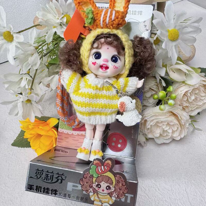 正版萝莉芬潮玩创意时尚手机挂件搪胶娃娃萌趣挂件娃手办礼物手办|undefined