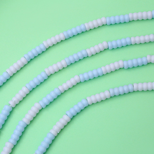 Adult and Children Pattern Bamboo Joint Jump Rope, Primary and Middle School Soft Bead Fancy Useful Knot-Free Jump Rope Wholesale