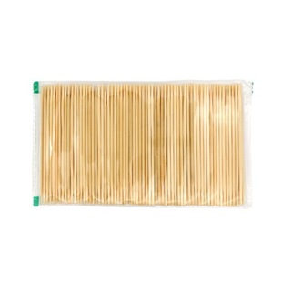 120 Disposable Bamboo Toothpicks, Double-Ended Toothpicks, High-End Toothpicking Tools for Home, Hotel, and Commercial Cleaning, Fine Toothpicks