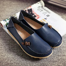 M 13354 Genuine Leather Flat Shoes ƽ��Ь ŷ���羳