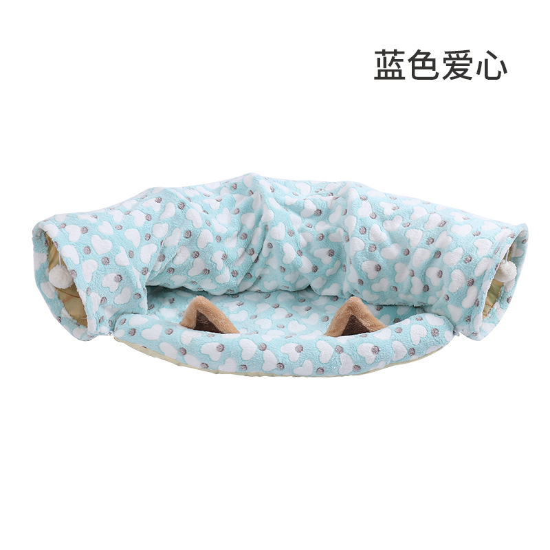 Fabricantes en stock nuevo nido de túnel de gato semi-redondo plegable resistente de Hi CAT túnel con túnel de gato de papel