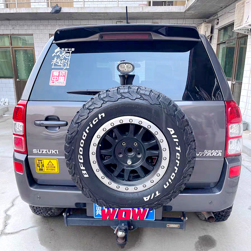 Suitable for 2006-2015 Suzuki Vitara Rear Wing, Super Vitara Modified Special Punch-Free Top Wing