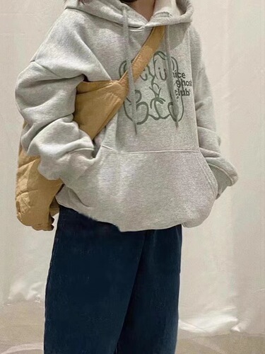 Children's Sweatshirt Korean Kids' Apparel 2024 Spring and Autumn Season Unisex Cute Cartoon Bear Casual Long Sleeve Cotton Trendy