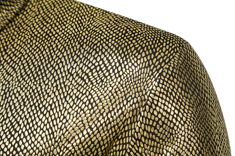 Spring and Autumn New Disco Shiny Special Offer Men's Long sleeved Shirt ZT-A46_autovado.com