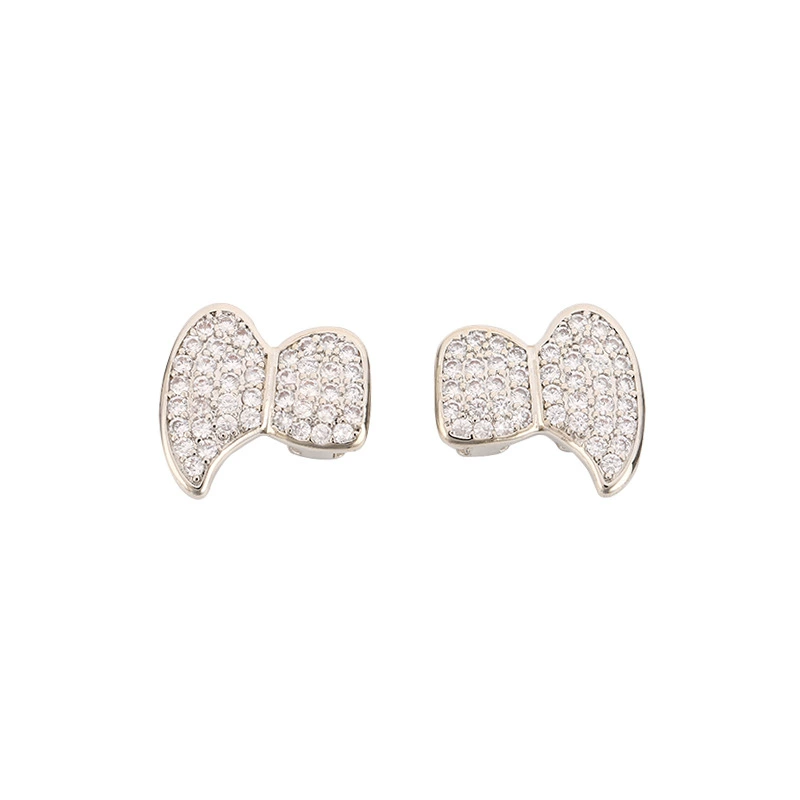 European and American cross-border full of zircon vampire teeth rap rapper fangs dentures Halloween teeth grillz