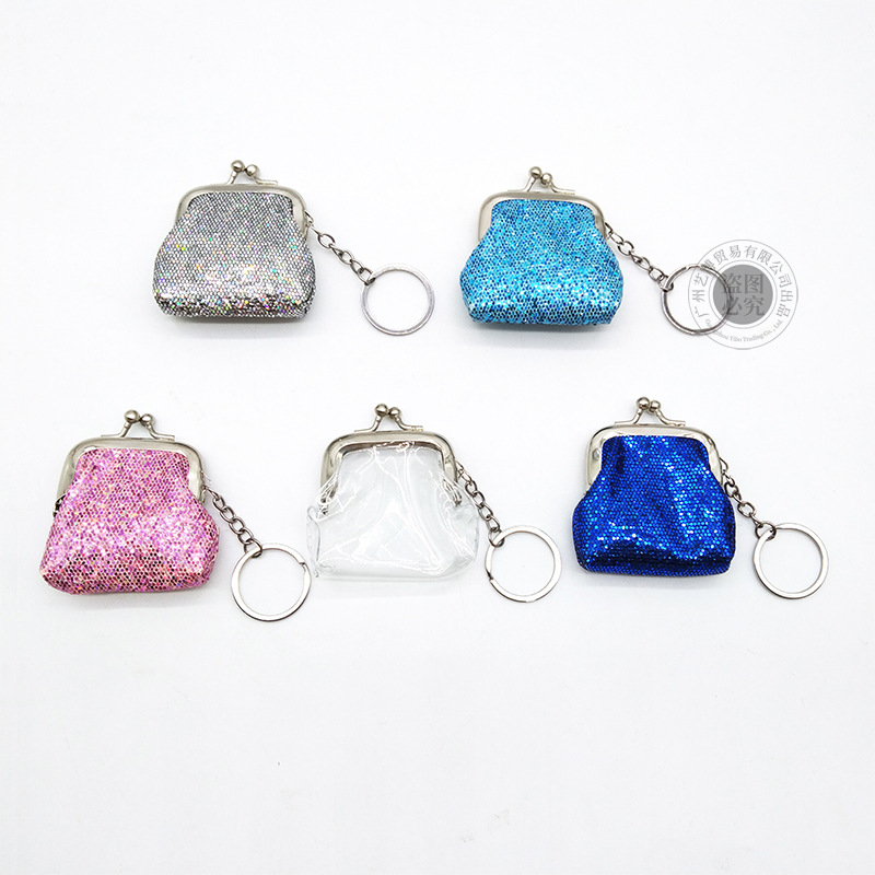 Ladies Change Coin Data Cable Cosmetic Storage Keychain Lillets Travel Bag Bags