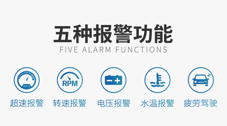 Car Head-Up Display Hud Car Obd Instrument Speed Fuel Consumption Water Temperature Multi-Function High Projector Wholesale