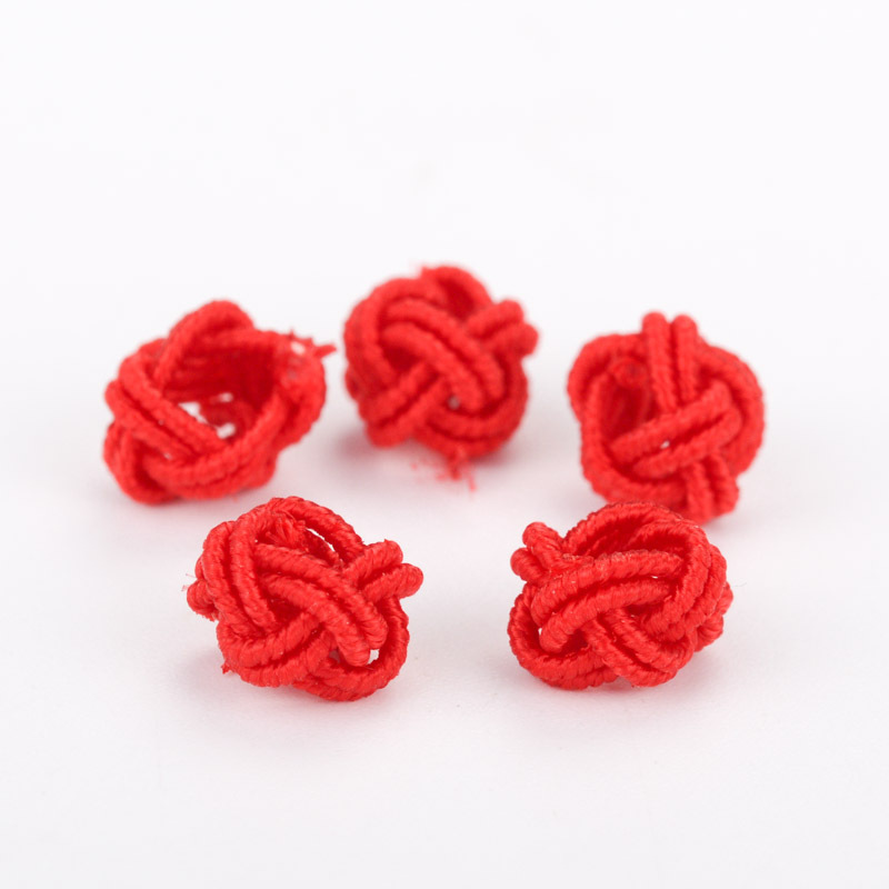 Small Pineapple Buckle Coil 100 Pack Knot Jewelry Accessories Coil Hand Knot Hand Rope diy Material Bag