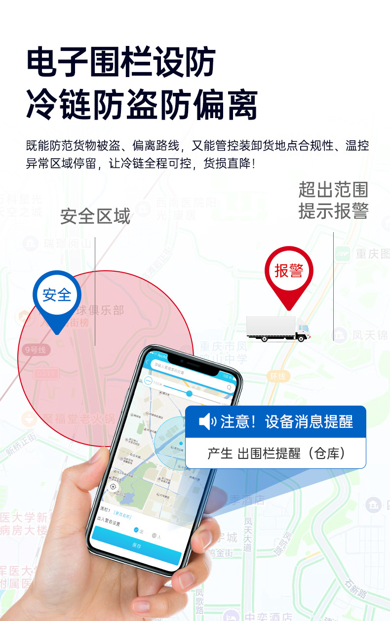 4g Cold Chain Vehicle Temperature and Humidity Monitoring Gps Tracker with Strong Magnet, No Installation Required, Long Standby Time, Battery Model