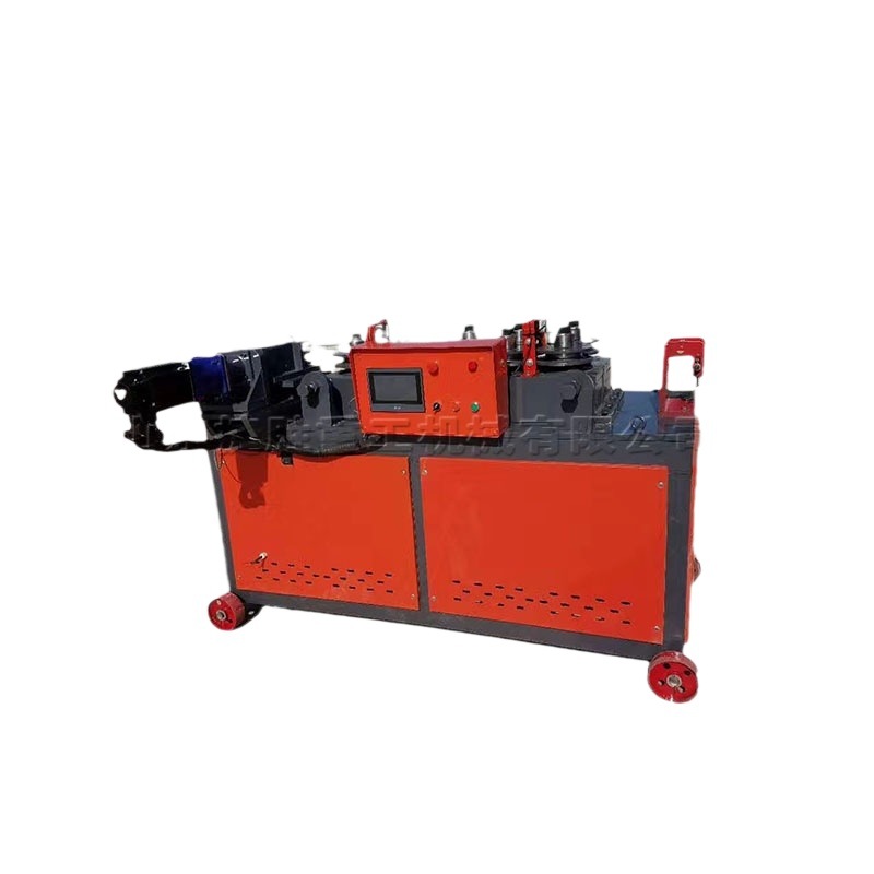 Hidráulica CNC de nueve ruedas de arco de la máquina automática de doblado de marco de invernadero Máquina dobladora Computadora CNC Máquina de bobina