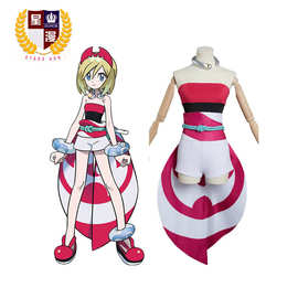 工厂直销精灵宝可梦阿尔宙斯 irida Cosplay服装服装万圣节动漫套